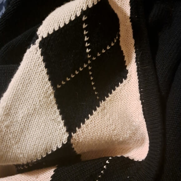 Brandy Meville pink argyle cardigan - Picture 4 of 4